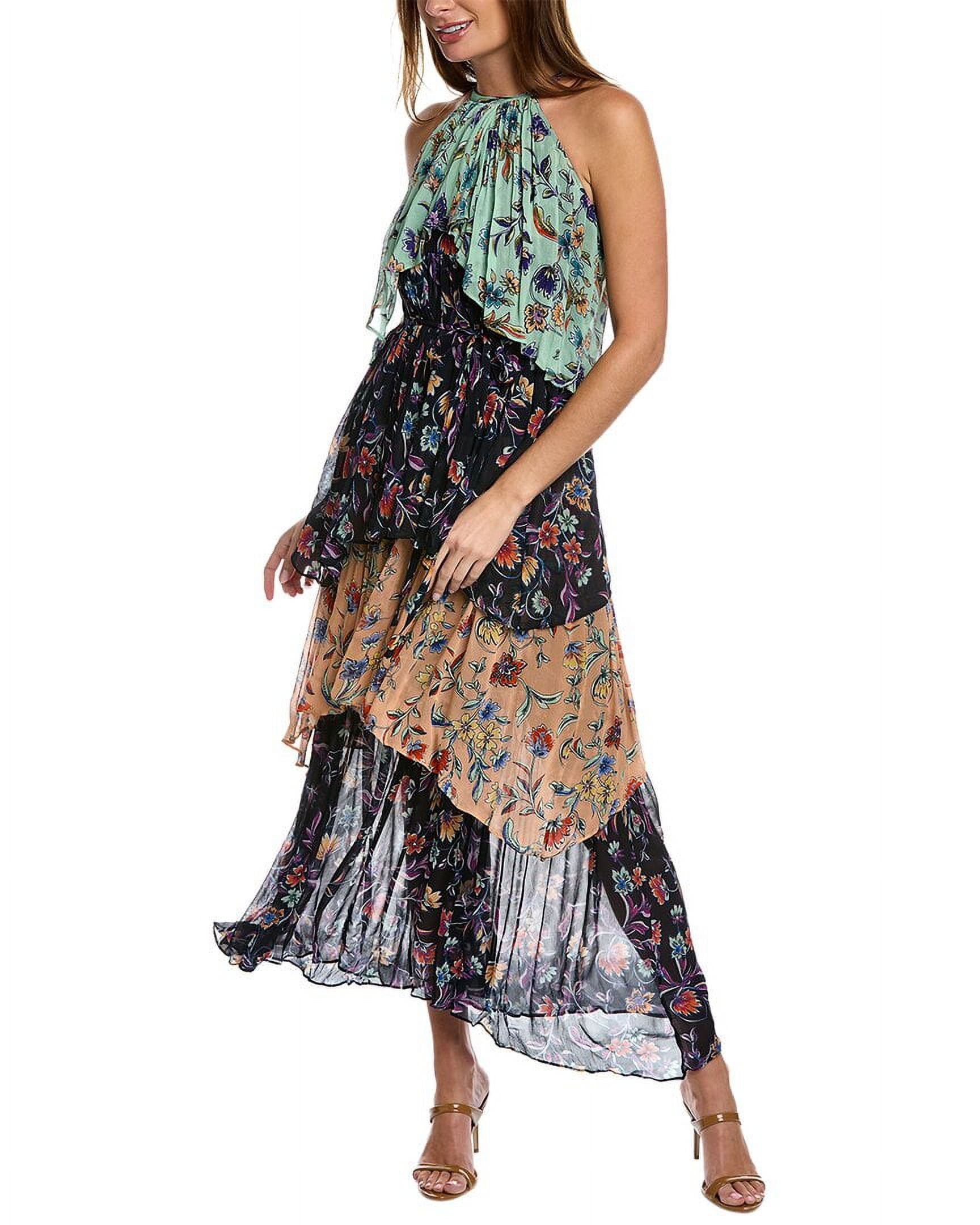 chinese dress ladies Ramy Brook Women's Simonne Maxi Halter Dress - Blue main image 0