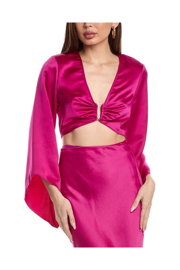 womens Christina Top, 2, Purple