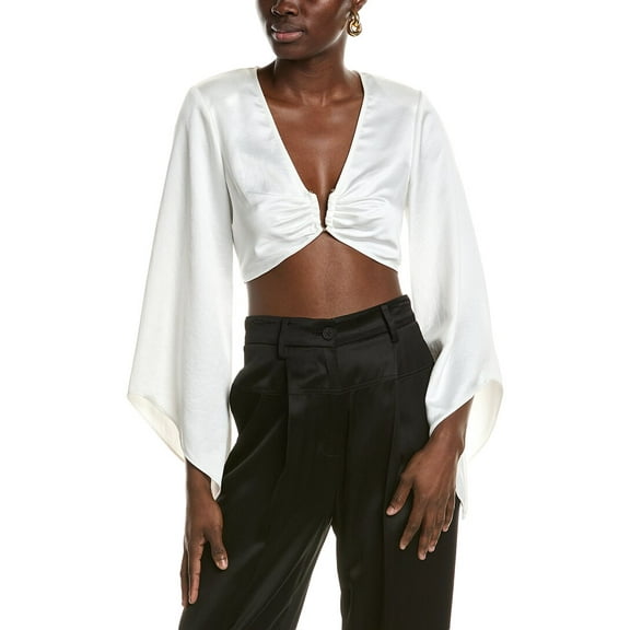 Ramy Brook womens  Christina Top, 2, White