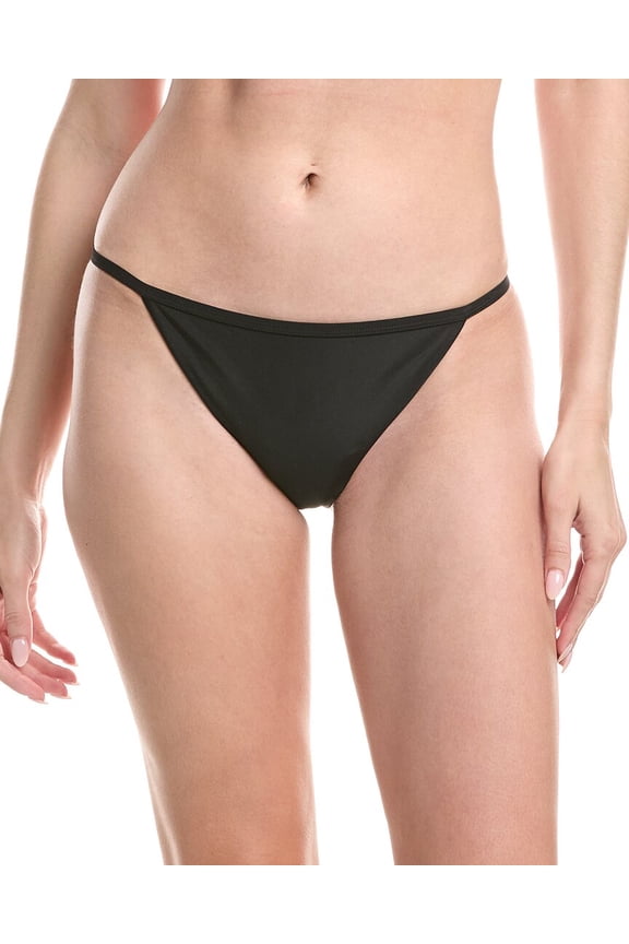 womens  Delanie Bikini Bottom, XL, Black