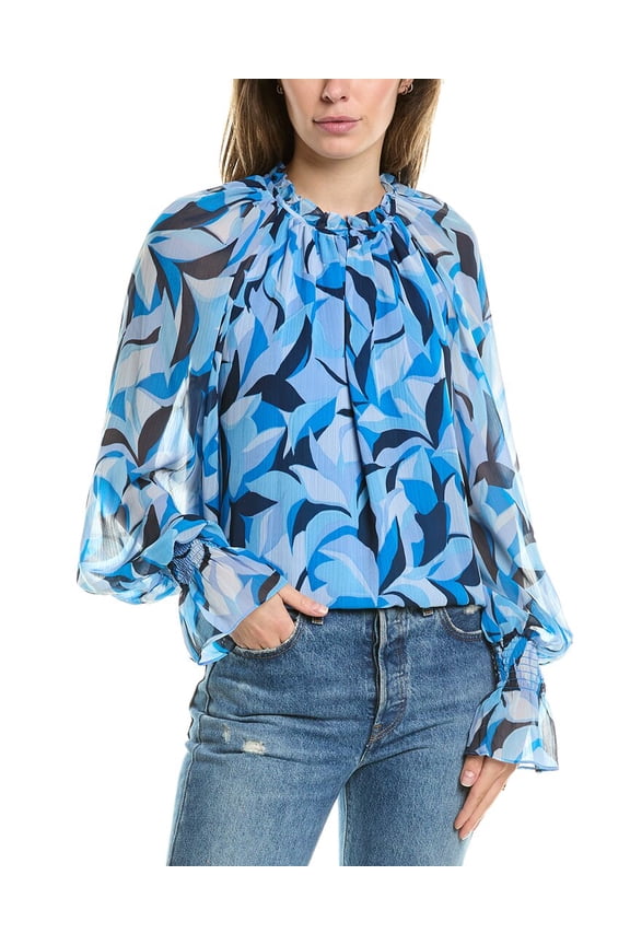 womens Deyna Top, xs, Blue