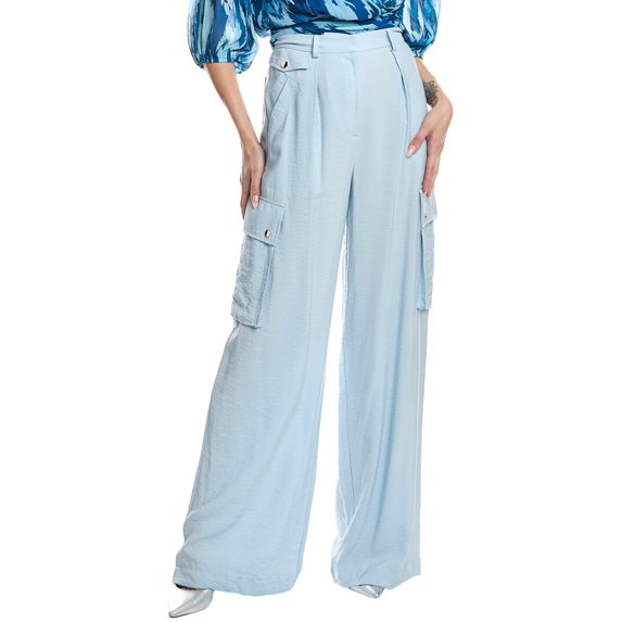 Ramy Brook womens Emil Pant, 8, Blue