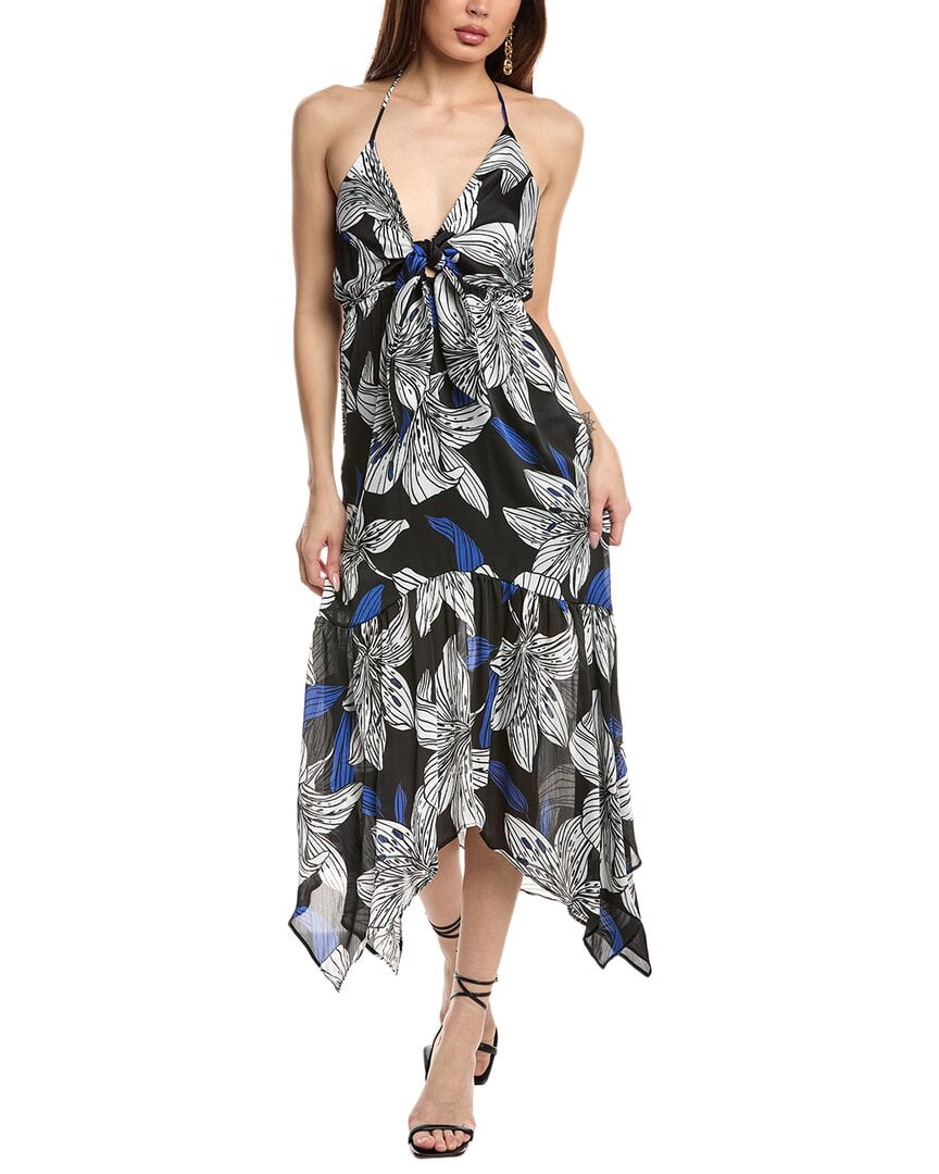Ramy Brook womens Estrella Maxi Dress, xs, Black - Walmart Business Supplies