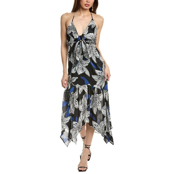 Ramy Brook womens Estrella Maxi Dress, xs, Black