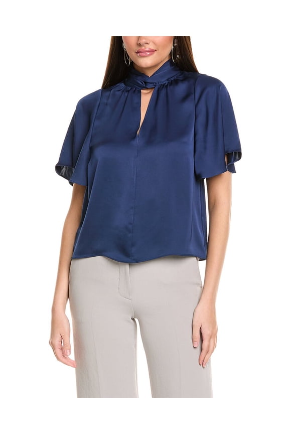 womens  Freda Top, s, Blue