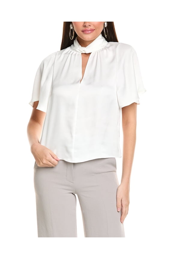 womens  Freda Top, xs, White