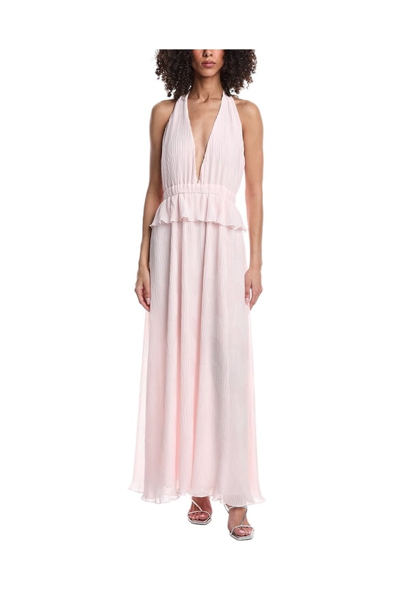 womens Genevieve Maxi Dress, m, Pink