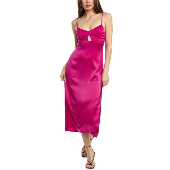 Ramy Brook womens  Hadlee Maxi Dress, 6, Pink