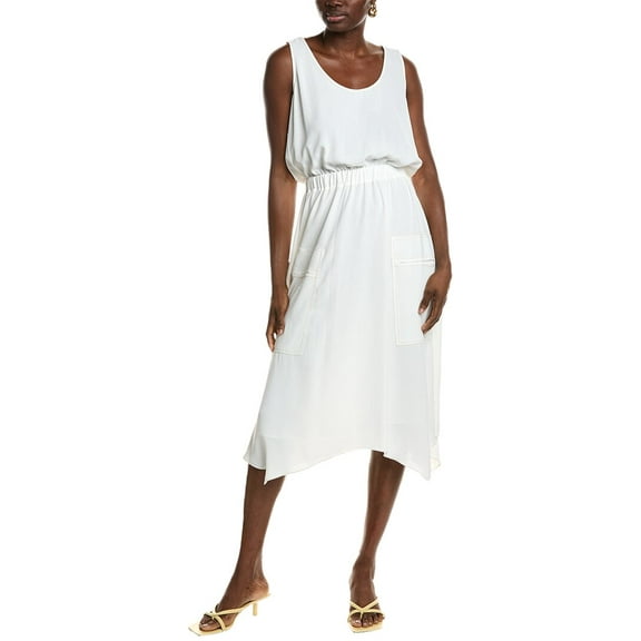 Ramy Brook womens Hallie Maxi Dress, l, White