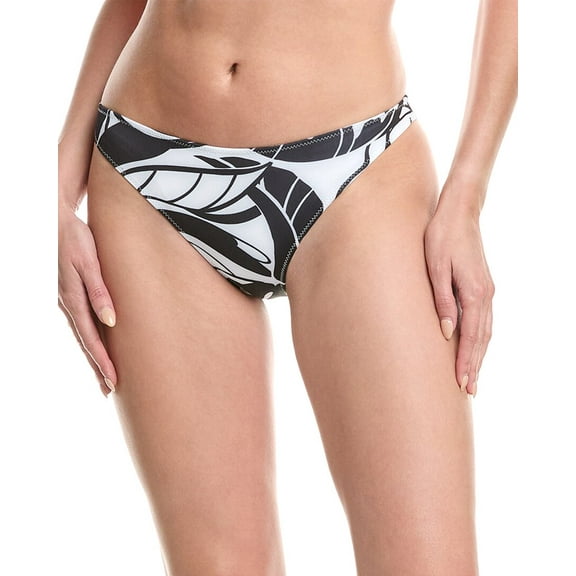 Ramy Brook womens  Isla Bikini Bottom, l, Black