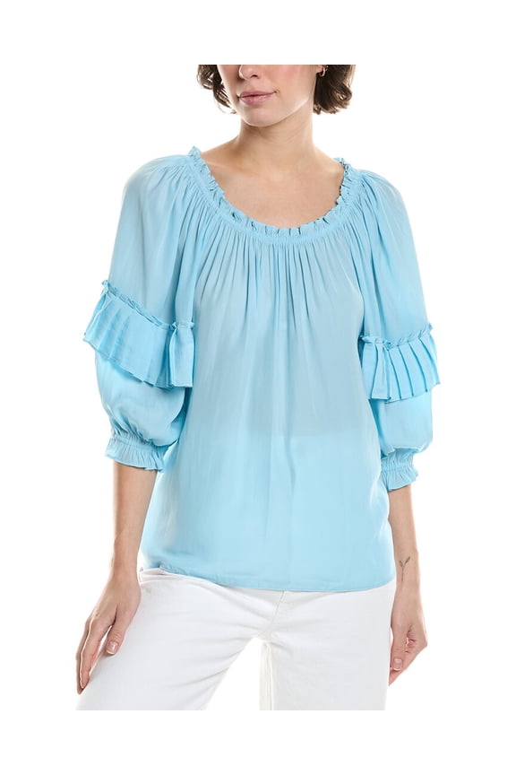 womens  Jiya Top, s, Blue