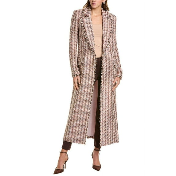 Ramy Brook womens Katherine Coat, xs, Pink