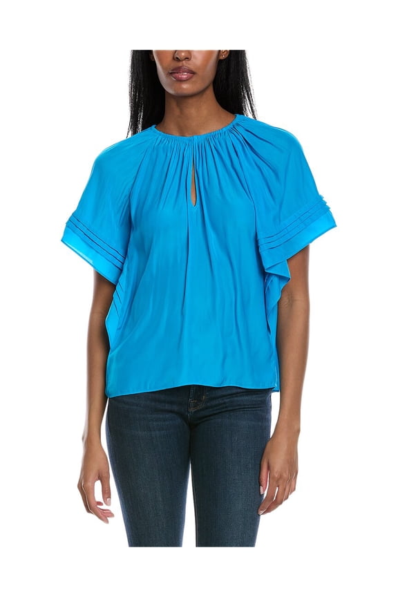 womens  Kylo Top, XS, Blue