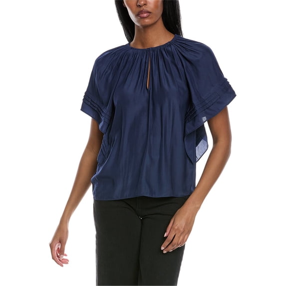 Ramy Brook womens Kylo Top, XS, Blue