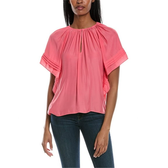 Ramy Brook womens  Kylo Top, s, Orange