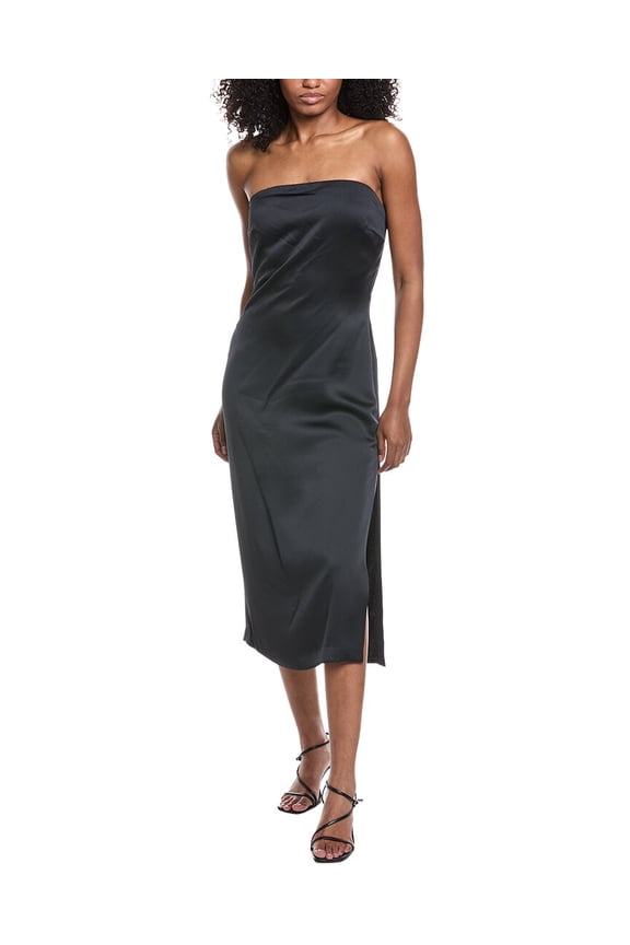womens  Lisa Sheath Dress, 10, Black
