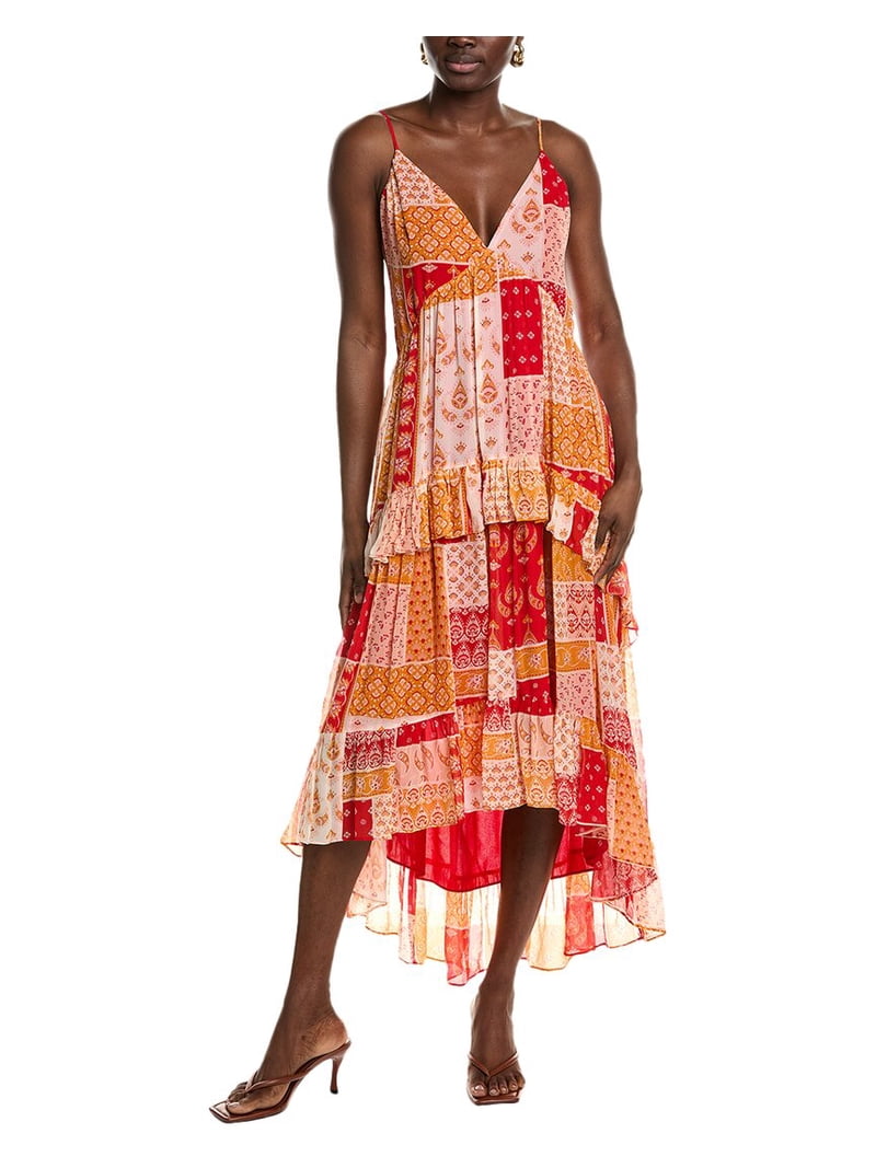 ramy brook dresses Ramy Brook Marysa Printed Mini Dress in Brown Combo main image 0