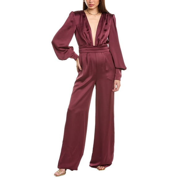 Ramy Brook womens  Madelane Jumpsuit, 0, Purple