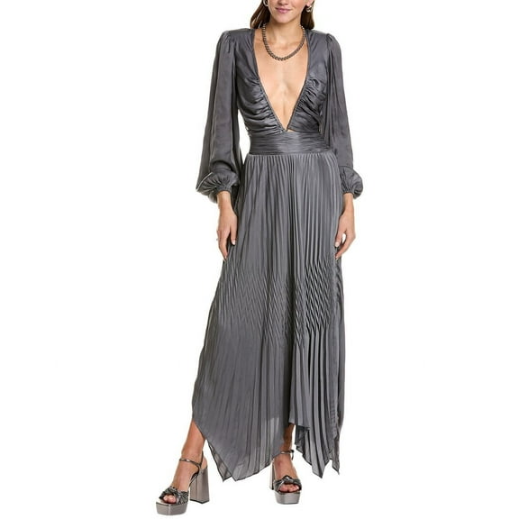 Ramy Brook womens Marley Dress, XXS, Gray