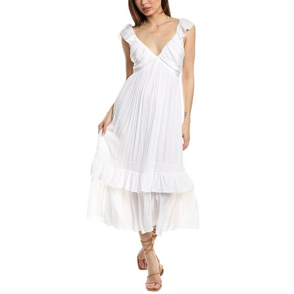 Ramy Brook womens  Nelly Maxi Dress, xs, White
