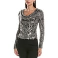 thumbnail image 1 of Ramy Brook womens  Nicole Top, m, Metallic, 1 of 3