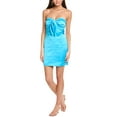 thumbnail image 1 of Ramy Brook womens  Orion Mini Dress, 0, Blue, 1 of 3