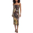 thumbnail image 1 of Ramy Brook womens  Oz Midi Cocktail Dress, 4, Black, 1 of 3