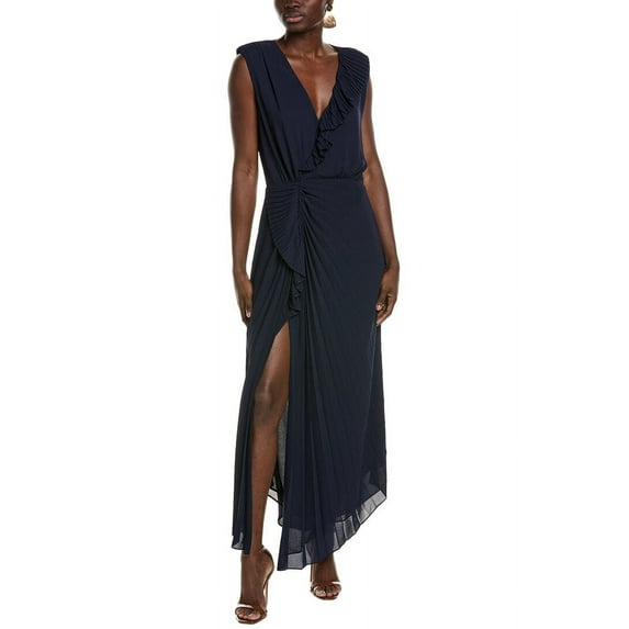 Ramy Brook womens Poppy Maxi Dress, m, Blue