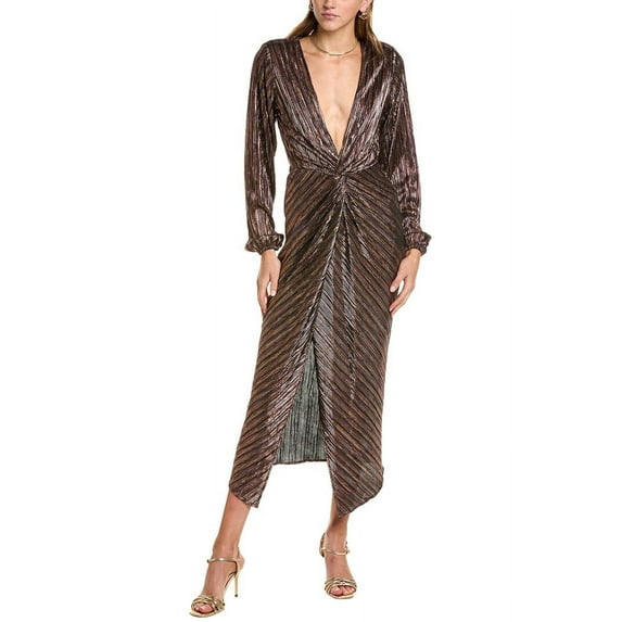 Ramy Brook womens Sutton Maxi Dress, l, Navy