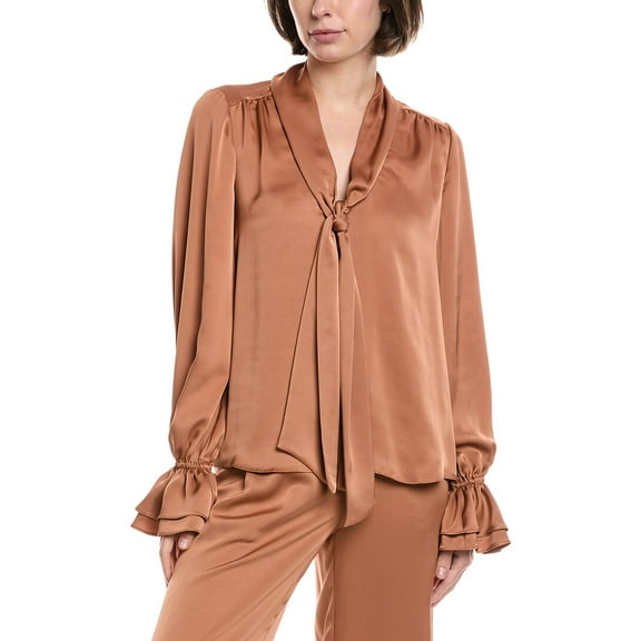 Ramy Brook womens  Tammy Top, xs, Orange