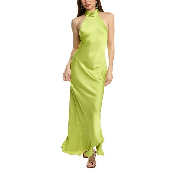Ramy Brook womens Tatiana Gown, 00, Green