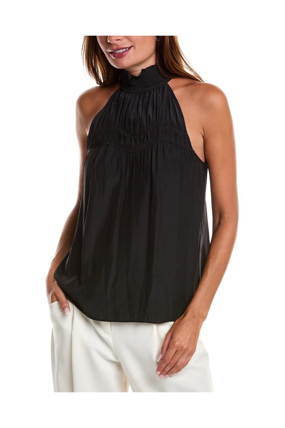 womens  Tim Top, XXS, Black