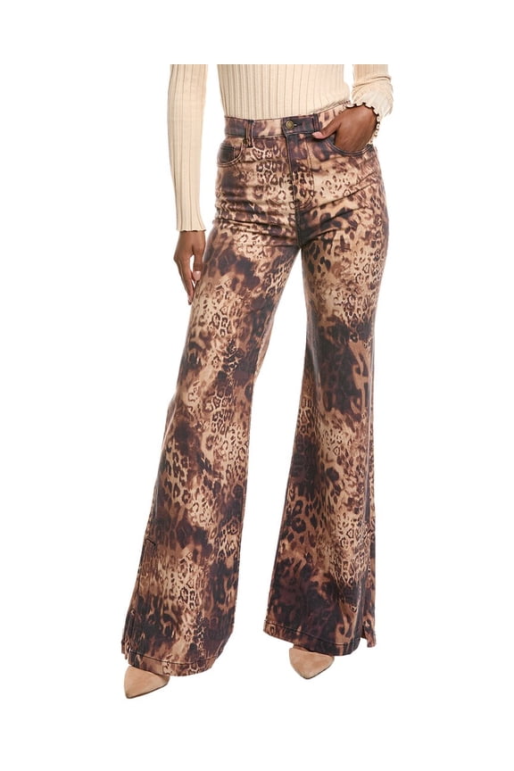 womens Tyra Printed Jean, 29, Tan