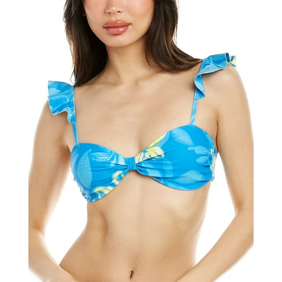 Ramy Brook womens  Zena Bikini Top, XXS