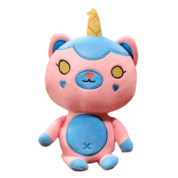 Ran-Boo Fun-neh Teddy Bear Plush Toy, Soft Plush Doll Pillow, Kawaii Teddy Bear Plush Doll, Suitable for Home Decoration, Great Gift for Children Birthday Present (Pink)