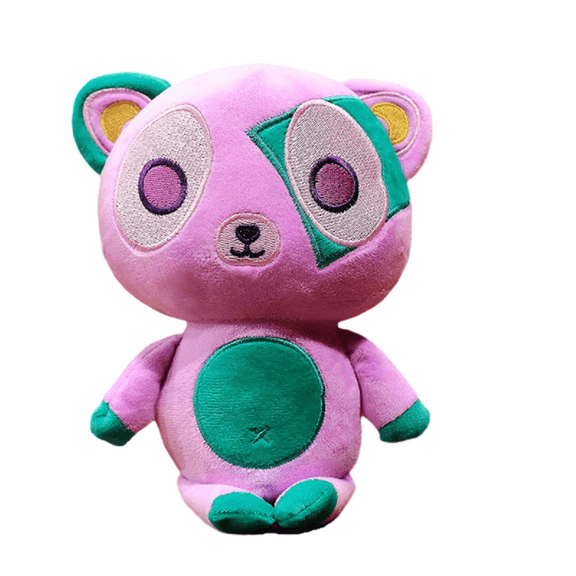 Ran-Boo Fun-neh Teddy Bear Plush Toy, Soft Plush Doll Pillow, Kawaii Teddy Bear Plush Doll, Suitable for Home Decoration, Great Gift for Children Birthday Present (Purple)