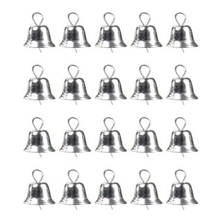 Hanging Word Bell Ornaments - Silver - Joy