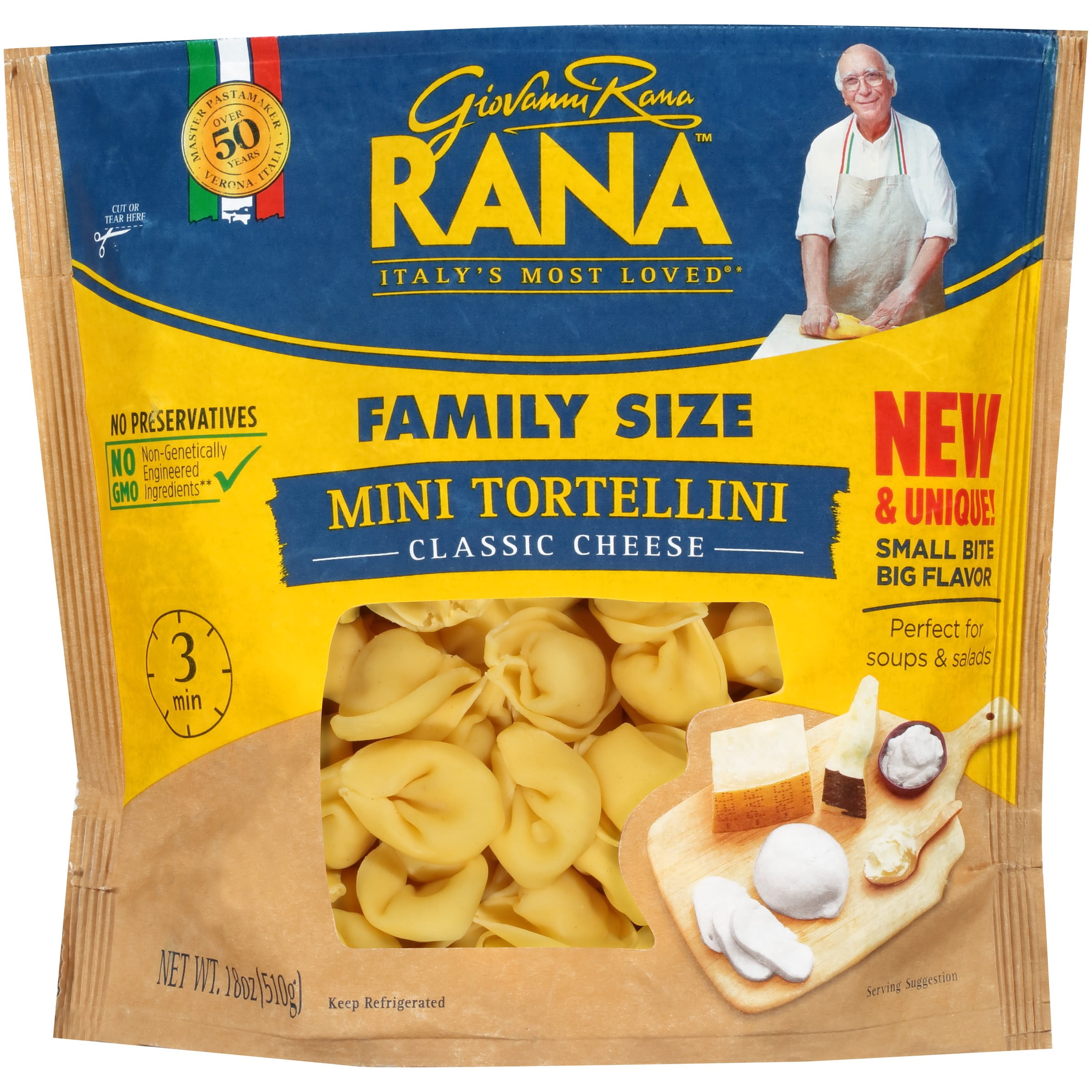 Rana Classic Cheese Mini Tortellini 18 oz.