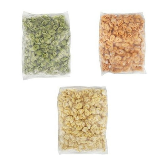 Rana Precooked Tri Color Cheese Tortellini, 4 Pound -- 3 per case