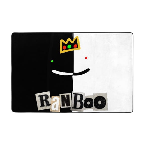 Ranboo Rugs Washable Cover Floor Rug Carpets Bathroom Decorations For Kitchen Bedroom Indoor 36"X24"