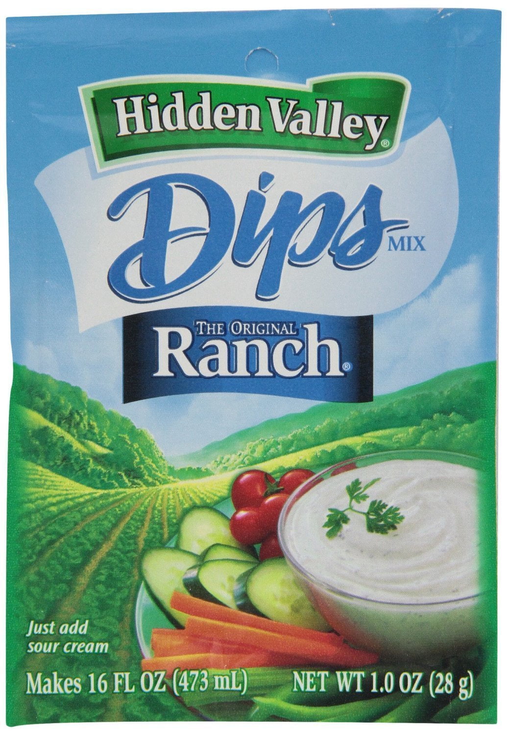 Ranch Dip Salad Dressing Mix 1oz Packs (Pack of 12) ()