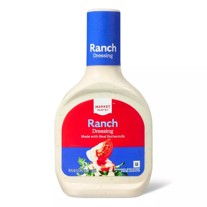 Ranch Dressing 24fl oz Market Pantry (Pack of 4)