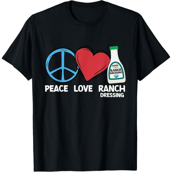 Ranch Dressing Ranch Salad Dressing Halloween Condiment Tee T-Shirt