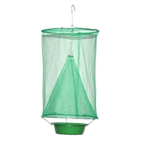 Ranch Fly Trap Flay Catcher Effective Ranch Green Cage with Pot for Indoor Outdoor Family Farms, Park, Restaurants
