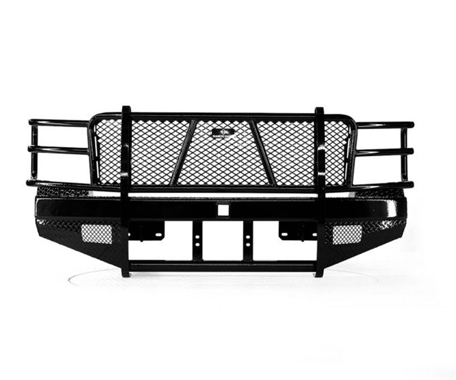 2012 Silverado Ranch Hand Ranch Hand FBC115BLR Sport Series Winch Ready Front Bumper Fits select ...