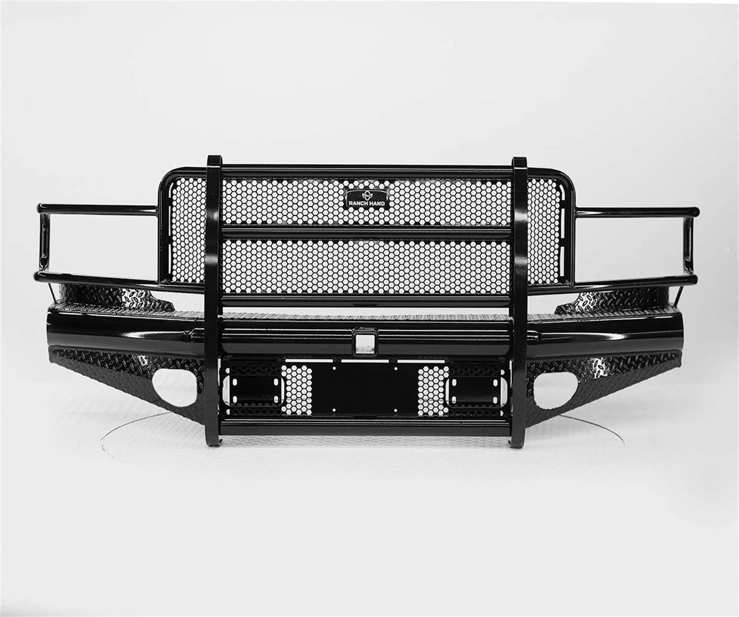 2005 Dodge Ram 2500 Ranch Hand Bumper Ranch Hand FBD031BLR Legend Series Front Bumper Fits 03-05 Ram 2500 Ram