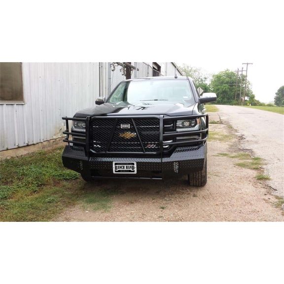 Ranch Hand FSC16HBL1 Summit Series Front Bumper Fits 16-18 Silverado 1500 Fits select: 2016-2018 CHEVROLET SILVERADO, 2019 CHEVROLET SILVERADO LD