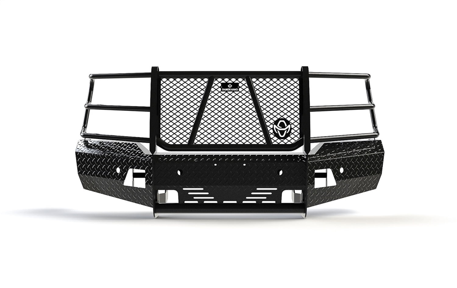 Ranch Hand FSC19HBL1 Summit Series Front Bumper Fits 19-21 Silverado 1500 Fits select: 2020 CHEVROLET SILVERADO, 2022 CHEVROLET SILVERADO LTD