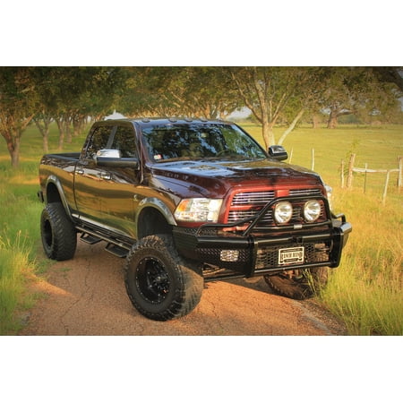 Ranch Hand Legend BullNose Series Front Bumper - BTD101BLRS Fits select: 2014-2018 RAM 2500, 2012 DODGE RAM 2500