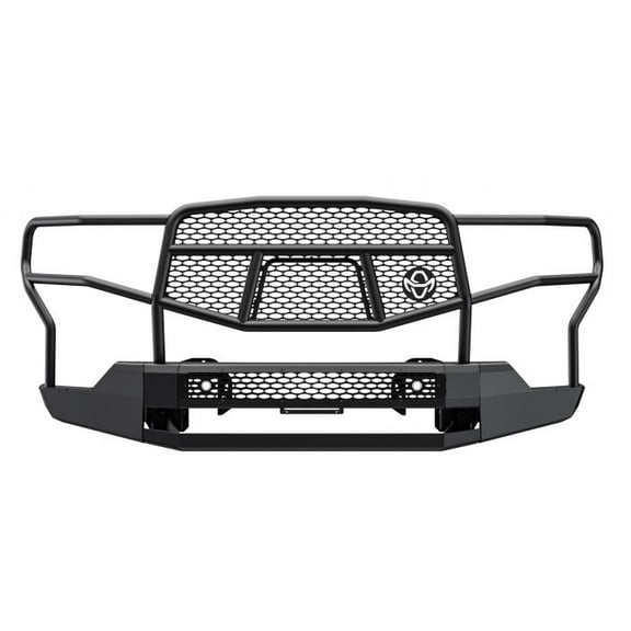 Ranch Hand MFG19HBM1 Midnight Series Front Bumper Fits 19-20 Sierra 1500 Fits select: 2019-2021 GMC SIERRA, 2022 GMC SIERRA LIMITED